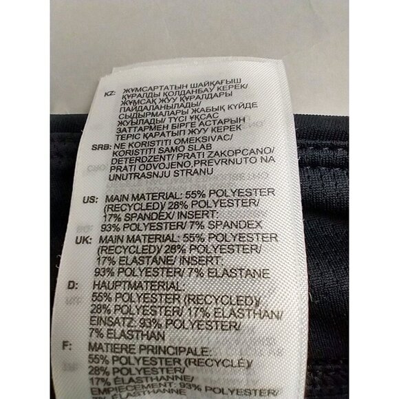 Adidas Running Women’s XS Black Climacool Legging Pants Mesh Ankle Zip - Picture 9 of 15